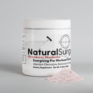 NaturalSurge, Energizing Pre-Workout Powder (Strawberry Shortcake)