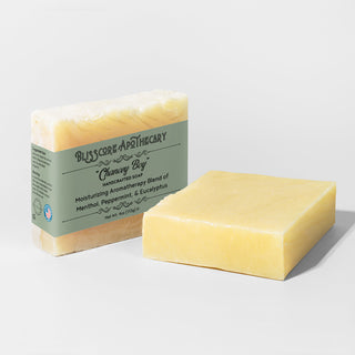 "Chancey Boy" by Blisscore Apothecary, Handcrafted Soap with Menthol, Peppermint & Eucalyptus