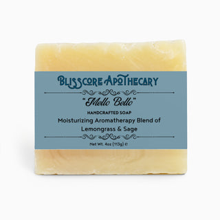 "Mello Bello" by Blisscore Apothecary, Handcrafted Soap with Lemongrass & Sage