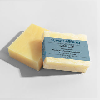 "Mello Bello" by Blisscore Apothecary, Handcrafted Soap with Lemongrass & Sage