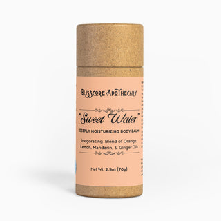 "Sweet Water" by Blisscore Apothecary, Body Balm with Orange, Lemon, & Ginger Oils