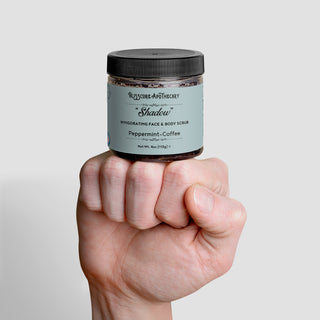 "Shadow" by Blisscore Apothecary, Peppermint-Coffee Scrub