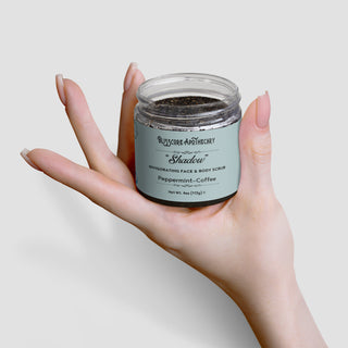 "Shadow" by Blisscore Apothecary, Peppermint-Coffee Scrub