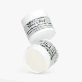 "Blueberry King" by Blisscore Apothecary, Face & Body Cream with Lemongrass & Lavender