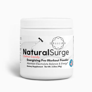 NaturalSurge, Energizing Pre-Workout Powder (Cotton Candy)