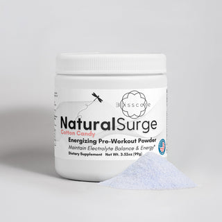 NaturalSurge, Energizing Pre-Workout Powder (Cotton Candy)