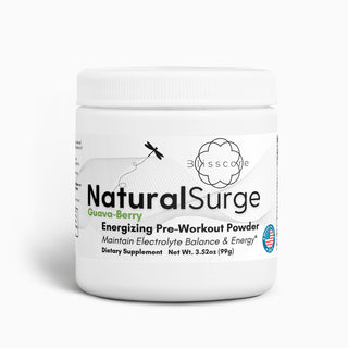 NaturalSurge (Energizing Pre-Workout Powder, Guava Berry)