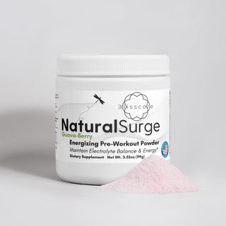 NaturalSurge (Energizing Pre-Workout Powder, Guava Berry)