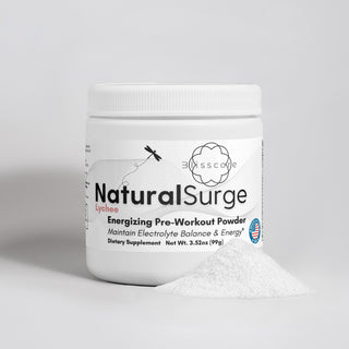 NaturalSurge (Energizing Pre-Workout Powder, Lychee)