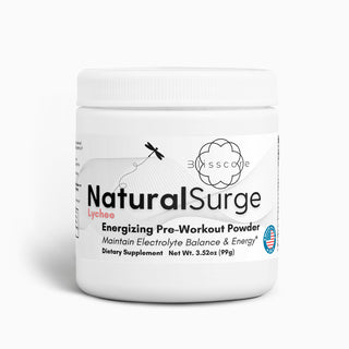 NaturalSurge (Energizing Pre-Workout Powder, Lychee)