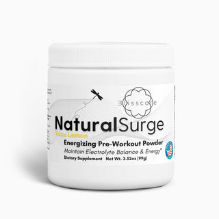 NaturalSurge (Energizing Pre-Workout Powder, Yuzu Lemon)