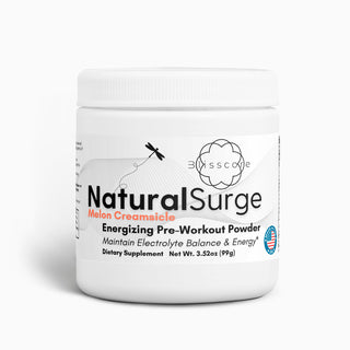 NaturalSurge (Energizing Pre-Workout Powder, Melon Creamsicle)