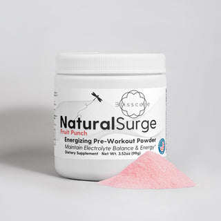 NaturalSurge (Energizing Pre-Workout Powder, Fruit Punch)