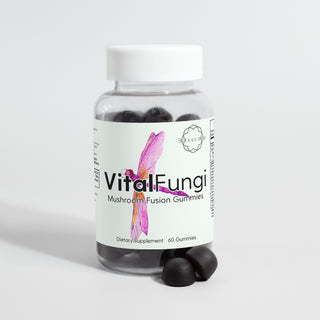 VitalFungi (Mushroom Fusion Gummies, Raspberry)