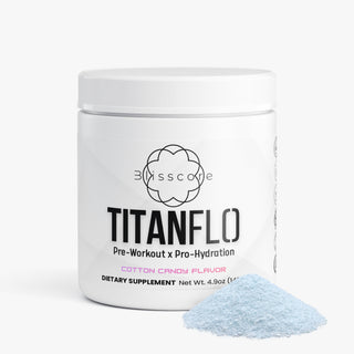 TitanFlo, Pre-Workout x Pro-Hydration (Cotton Candy)