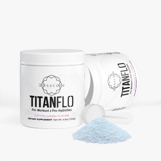 TitanFlo, Pre-Workout x Pro-Hydration (Cotton Candy)