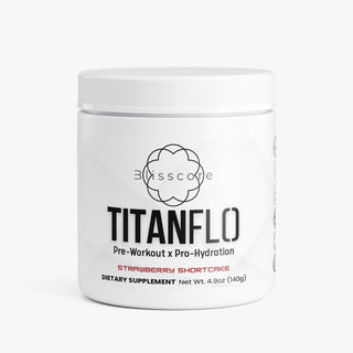 TitanFlo, Pre-Workout x Pro-Hydration (Strawberry Shortcake)