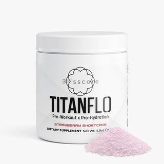TitanFlo, Pre-Workout x Pro-Hydration (Strawberry Shortcake)