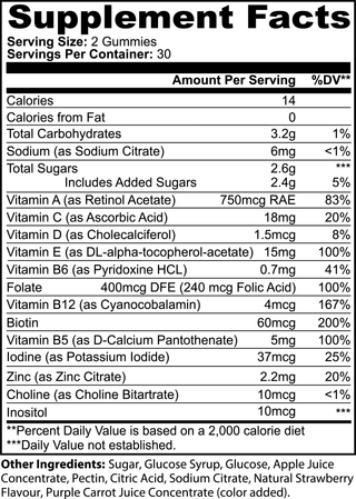 PurePath (Multi-Vitamin Gummies, Strawberry)