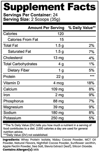 PureSource+ (Whey Protein Isolate w/ MCT, Chocolate)