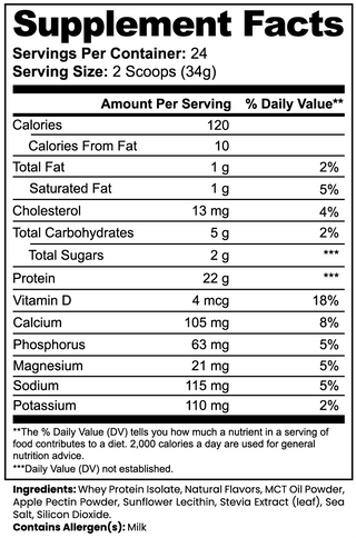 PureSource+ (Whey Protein Isolate with MCT, Vanilla)
