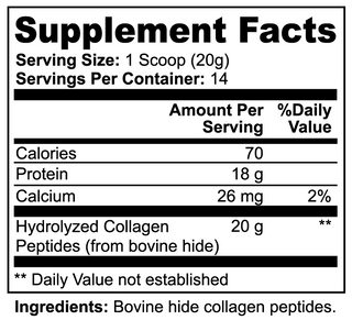 VitalityPeptides (Hydrolyzed & Unflavored)
