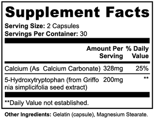5-HTP (Natural Serotonin Booster)