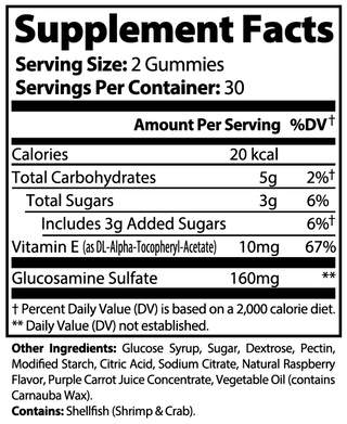 FlexEase (Joint Support Gummies, Raspberry)