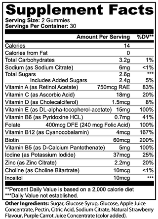 PurePath (Multi-Vitamin Gummies, Strawberry)